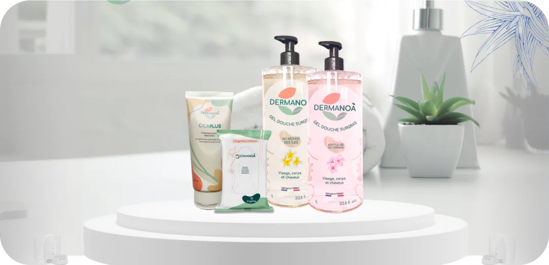 Produits de la gamme Dermanoa